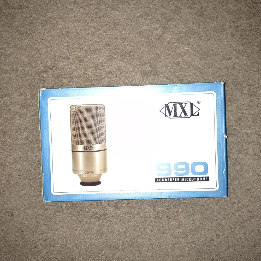 990 Condenser Microphone - Gold
